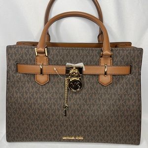 MK Signature Hamilton Medium in Brown